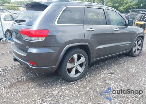 2014 Jeep Grand Cherokee Overland z USA, uszkodzony, nr VIN 1C4RJFCG2EC237773